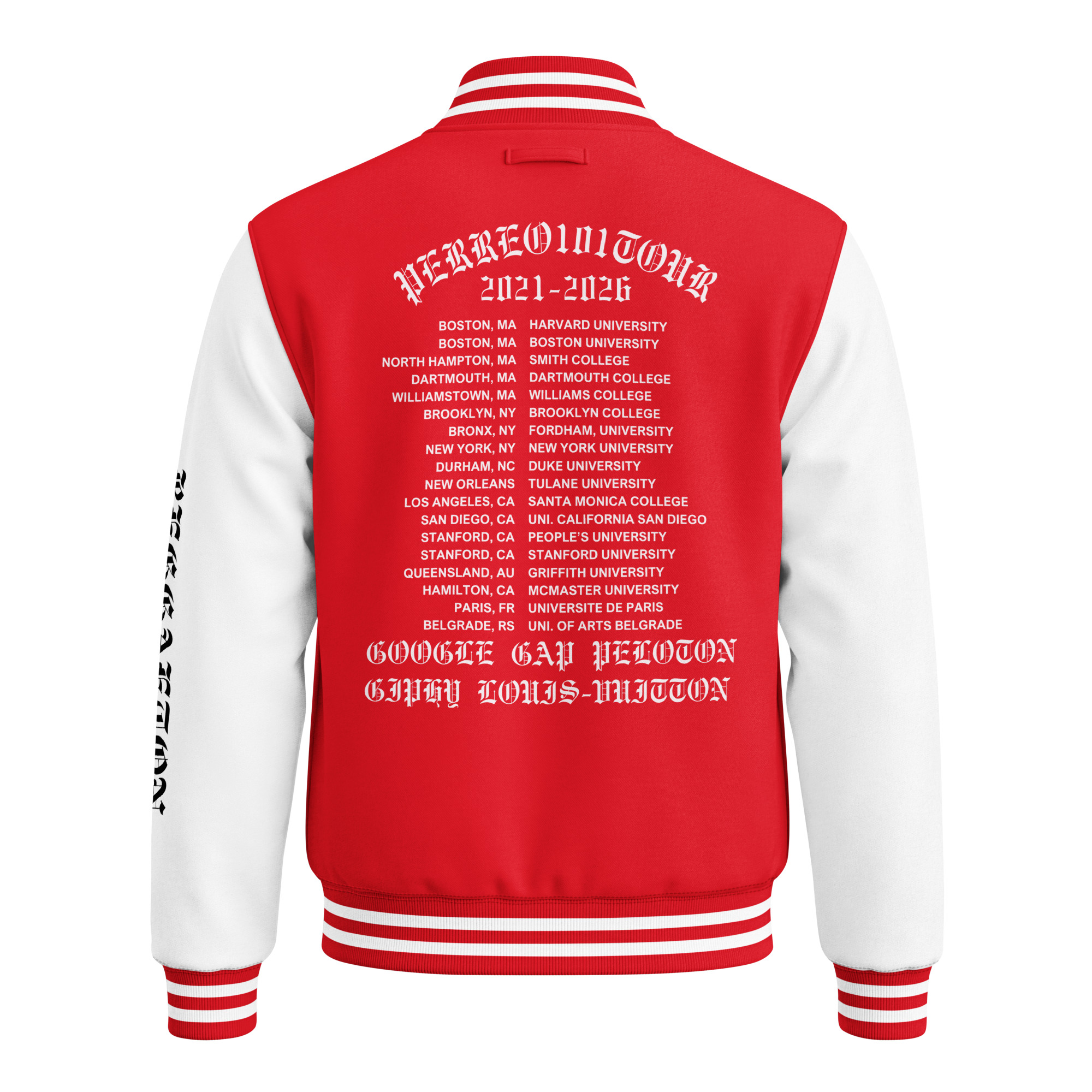 Perreo University Varsity Jacket - Image 9