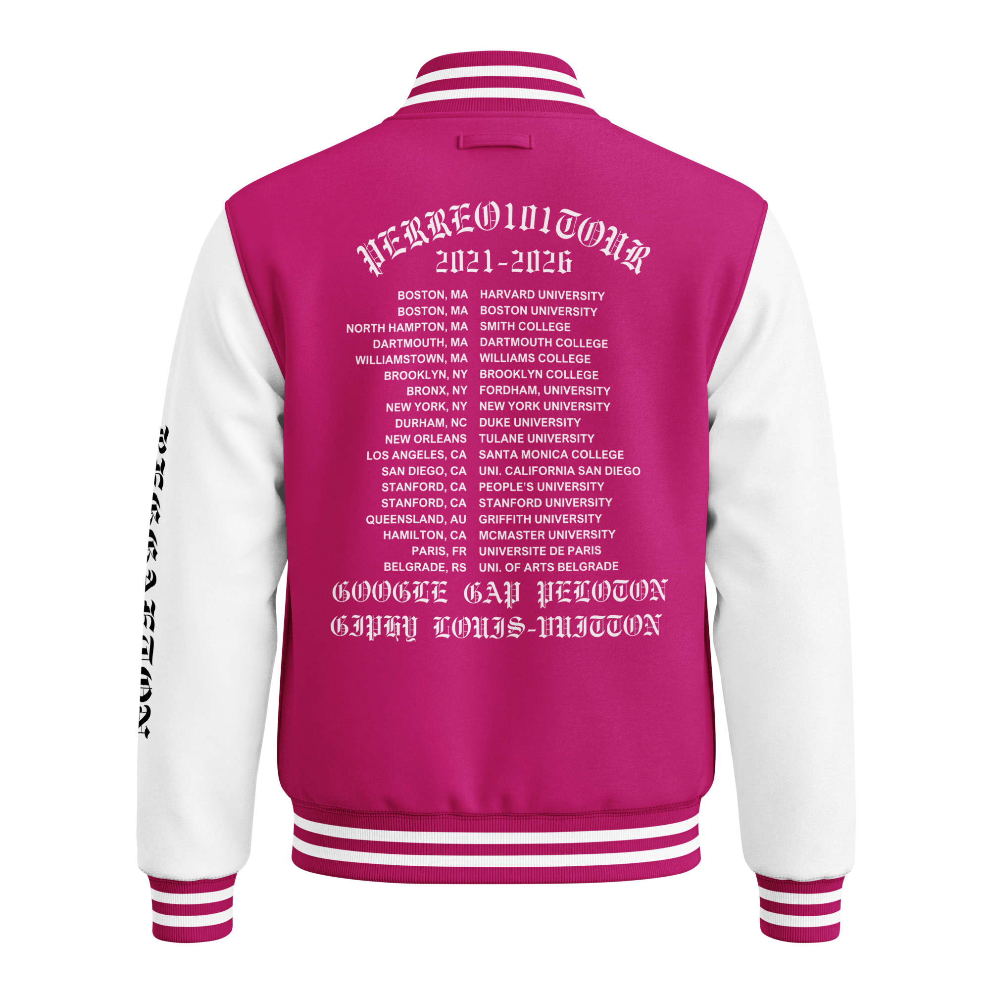 Perreo University Varsity Jacket - Image 2