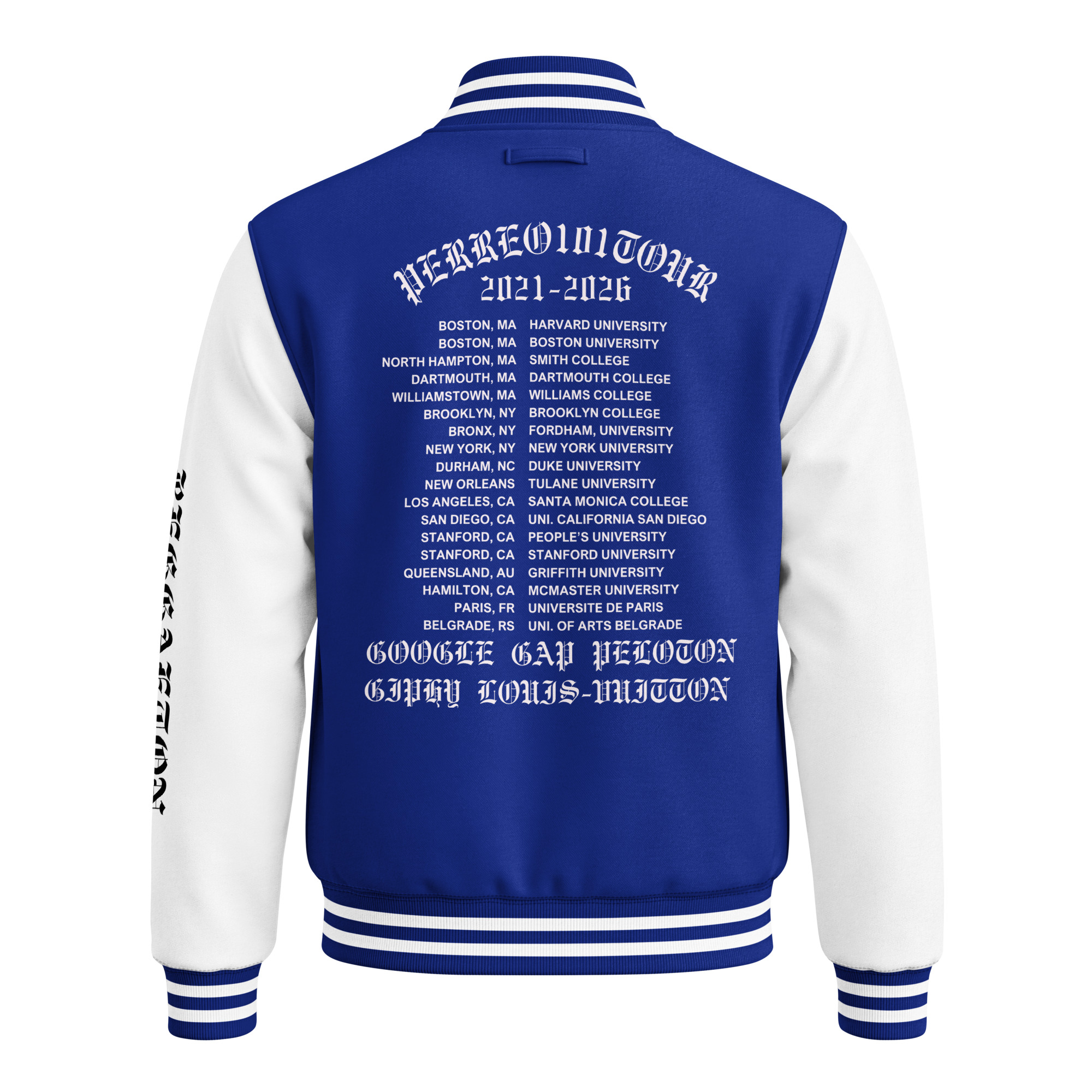 Perreo University Varsity Jacket - Image 14